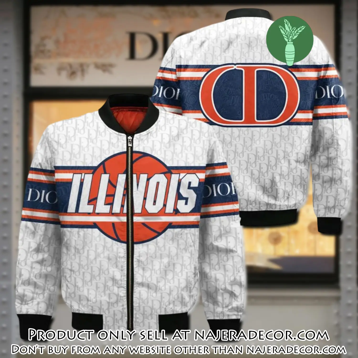 Dior nba illinois jacket luxury clothing clothes outfit for men njr2053305